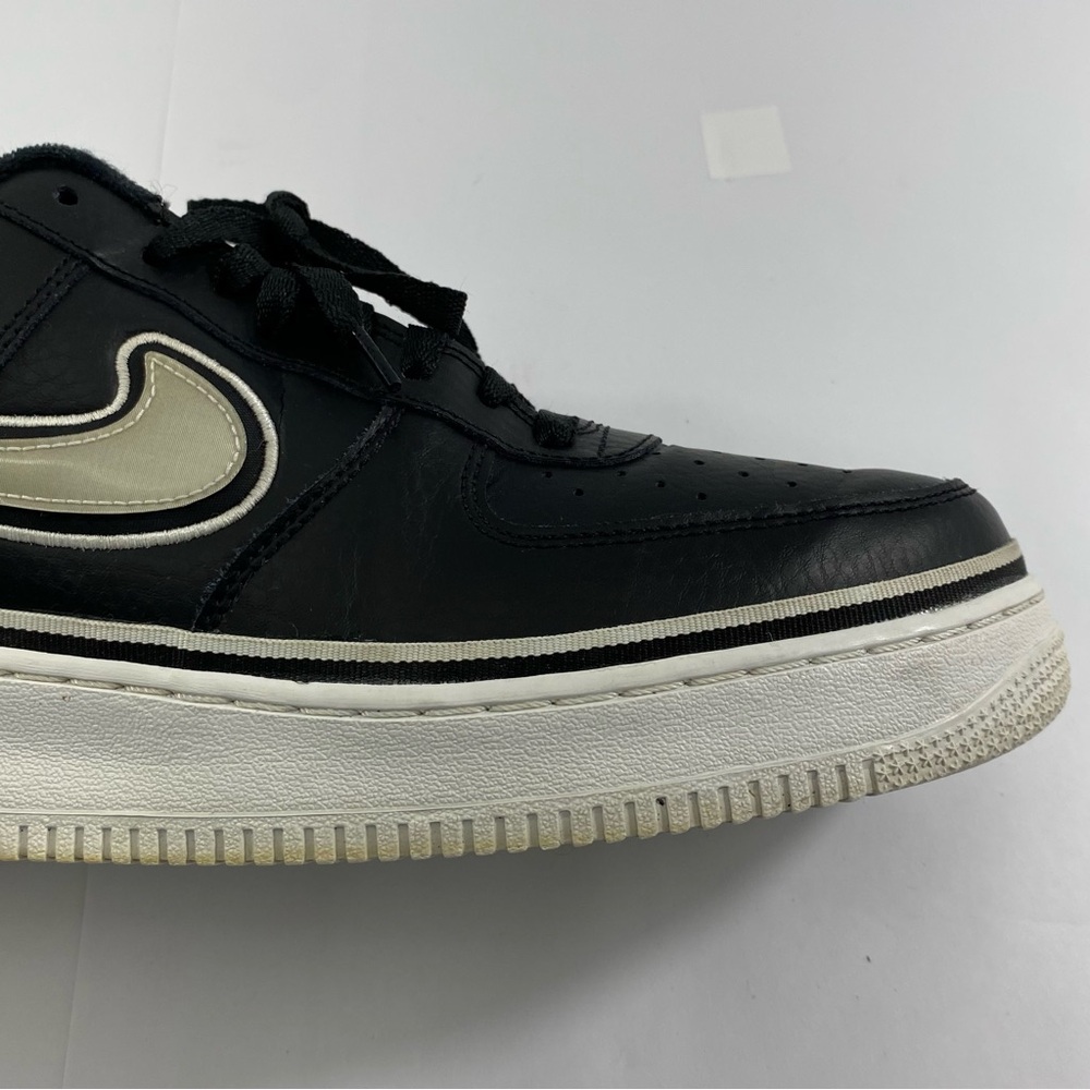 NIKE AIR FORCE 1 Low 07 LV8 Sport AF1 Black White Men’s 12 AJ 7748-001 Sneakers - Picture 12 of 16